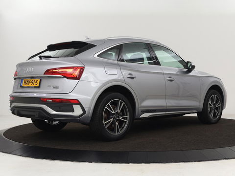 Audi Q5 Sportback 50 TFSI e S edition | Stoelverwarming | Adaptive cruise | Carplay | Matrix LED | Half leder | Sportstoelen | Virtual Cockpit | PHEV