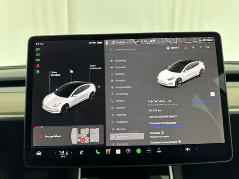 Tesla Model 3 Standard RWD Plus 60 kWh [ 3-Fase ] (INCL-BTW) Aut. *PANO | AUTO-PILOT | LUXURY-LEATHER | KEYLESS | FULL-LED | MEMORY-PACK | SURROUND-VIEW | DAB | CARPLAY | DIGI-COCKPIT | LANE-ASSIST | COMFORT-SEATS | 18"ALU*