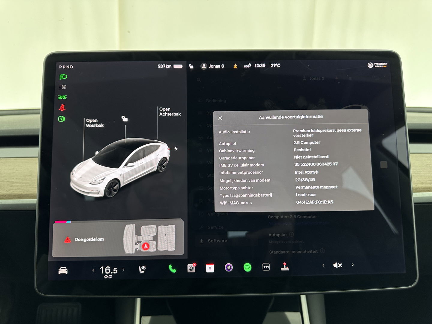 Tesla Model 3 Standard RWD Plus 60 kWh [ 3-Fase ] (INCL-BTW) Aut. *PANO | AUTO-PILOT | LUXURY-LEATHER | KEYLESS | FULL-LED | MEMORY-PACK | SURROUND-VIEW | DAB | CARPLAY | DIGI-COCKPIT | LANE-ASSIST | COMFORT-SEATS | 18"ALU*