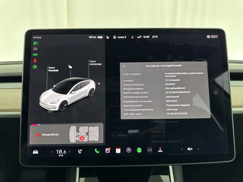 Tesla Model 3 Standard RWD Plus 60 kWh [ 3-Fase ] (INCL-BTW) Aut. *PANO | AUTO-PILOT | LUXURY-LEATHER | KEYLESS | FULL-LED | MEMORY-PACK | SURROUND-VIEW | DAB | CARPLAY | DIGI-COCKPIT | LANE-ASSIST | COMFORT-SEATS | 18"ALU*