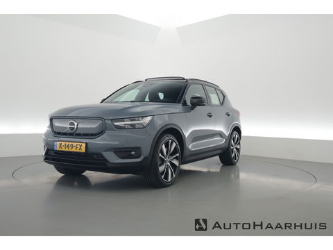 Volvo XC40 Recharge P8 AWD R-Design | Pano | 360cam | H&K | Elek. Trekhaak | 20'' | Adapt. Cruise | Elek. Stoelen