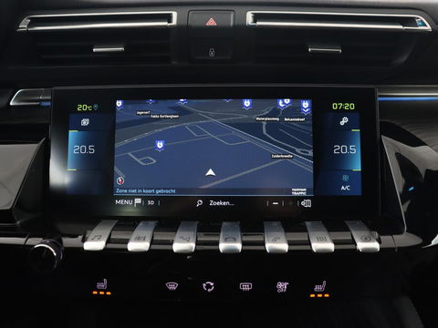 Peugeot 508 1.6 HYbrid GT | Stoelverwarming | Focal Sound | 360 Camera | Massage | Leder/Alcantara | Keyless | Digital Cockpit | Carplay | Memory | Navigatie | Full LED | PHEV | Plug In