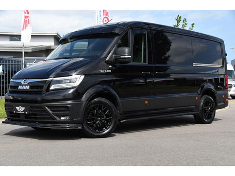 MAN TGE 3.180 35 2.0 L3H2 Black Edition Full Options! Adaptieve Cruise, Camera, Carplay, Clima, 177pk, LED, 2 x Schuifdeur, Automaat, Uniek!