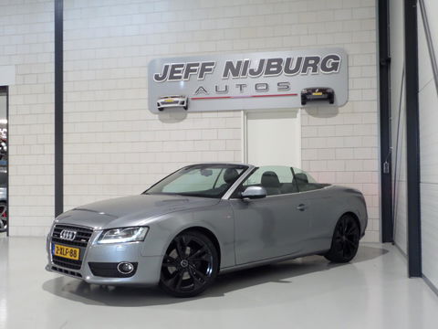 Audi A5 Cabriolet 2.0 TFSI Quattro S-Line "Invalide Auto" Automaat Youngtimer Leer Bluetooth Xenon-LED Stoelverwarming 20"Velgen