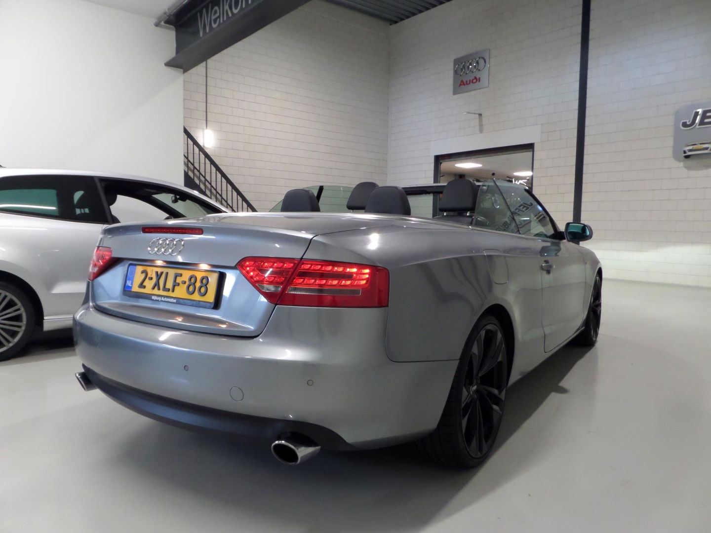 Audi A5 Cabriolet 2.0 TFSI Quattro S-Line "Invalide Auto" Automaat Youngtimer Leer Bluetooth Xenon-LED Stoelverwarming 20"Velgen
