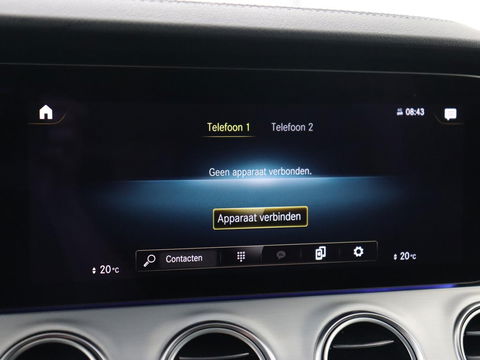 Mercedes-Benz E-Klasse 300e AMG | Trekhaak | Stoelverwarming | Camera | Carplay | Leder/Alcantara | Navigatie | Widescreen | Full LED | Sfeerverlichting | PHEV | Plug In