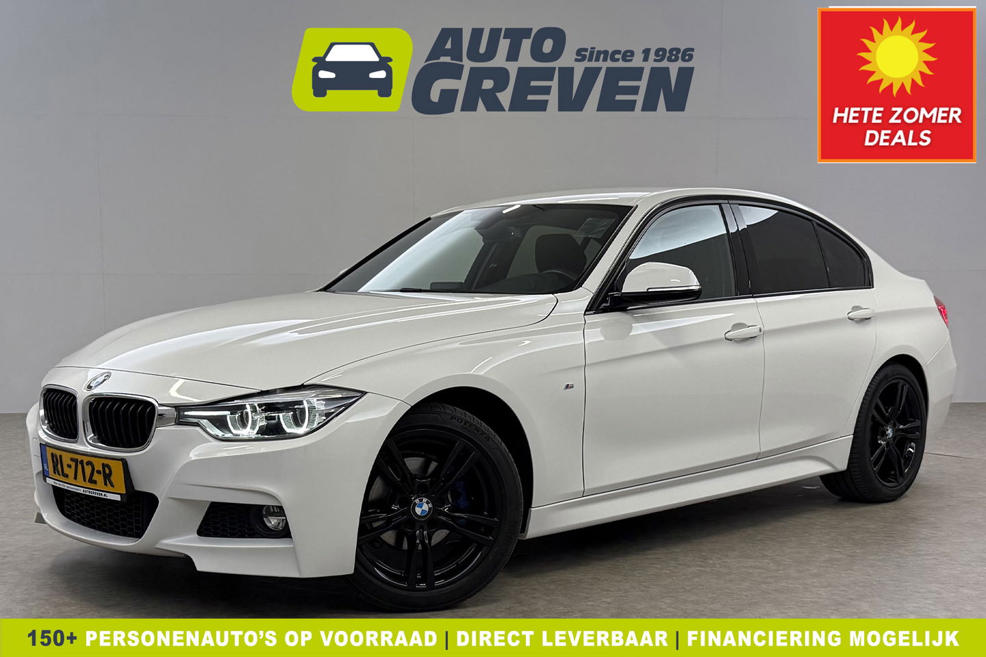 BMW 3 Serie 318i Executive M-Sport Sfeerverlichting LED Clima Cruise Navigatie PDC 18''LMV