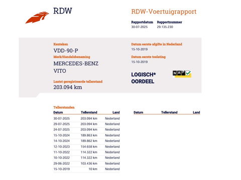 Mercedes-Benz Vito 114 CDI Automaat - L2 Lang - LED - Leder - LM