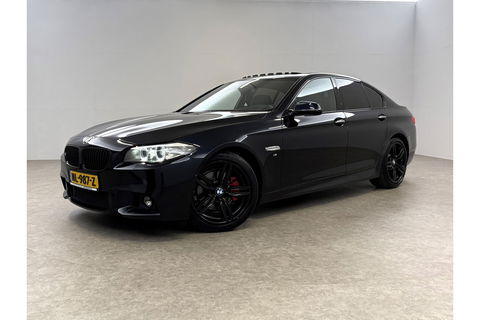 BMW 5 Serie 520i M Sport 184PK Pano LED Camera Clima Head up Display Memory Virtual Navi PDC Leder 19"LMV