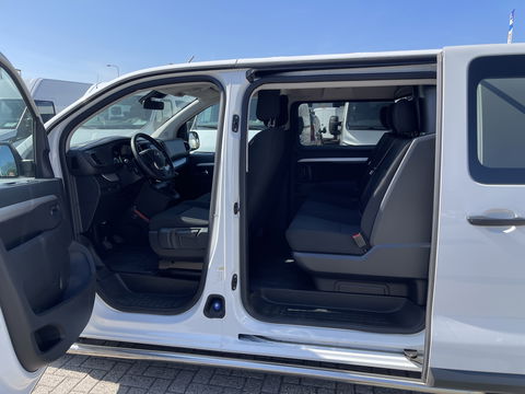 Opel Vivaro 2.0 CDTI 122pk L3H1 DC 6 persoons Edition / vaste prijs rijklaar € 20.950 ex btw / lease vanaf € 342 / euro 6 / bpm vrij / airco / cruise / navi / dubbele schuifdeur !