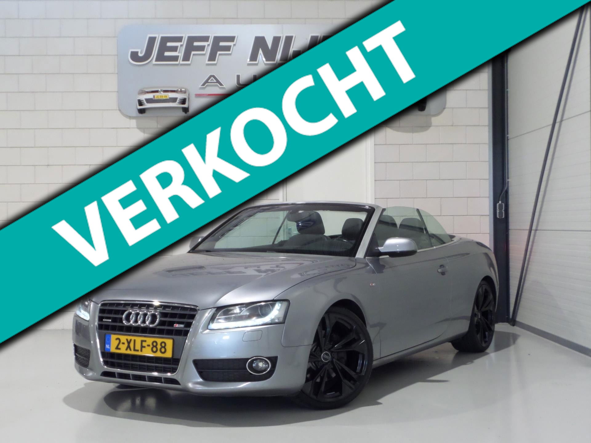 Audi A5 Cabriolet 2.0 TFSI Quattro S-Line "Invalide Auto" Automaat Youngtimer Leer Bluetooth Xenon-LED Stoelverwarming 20"Velgen