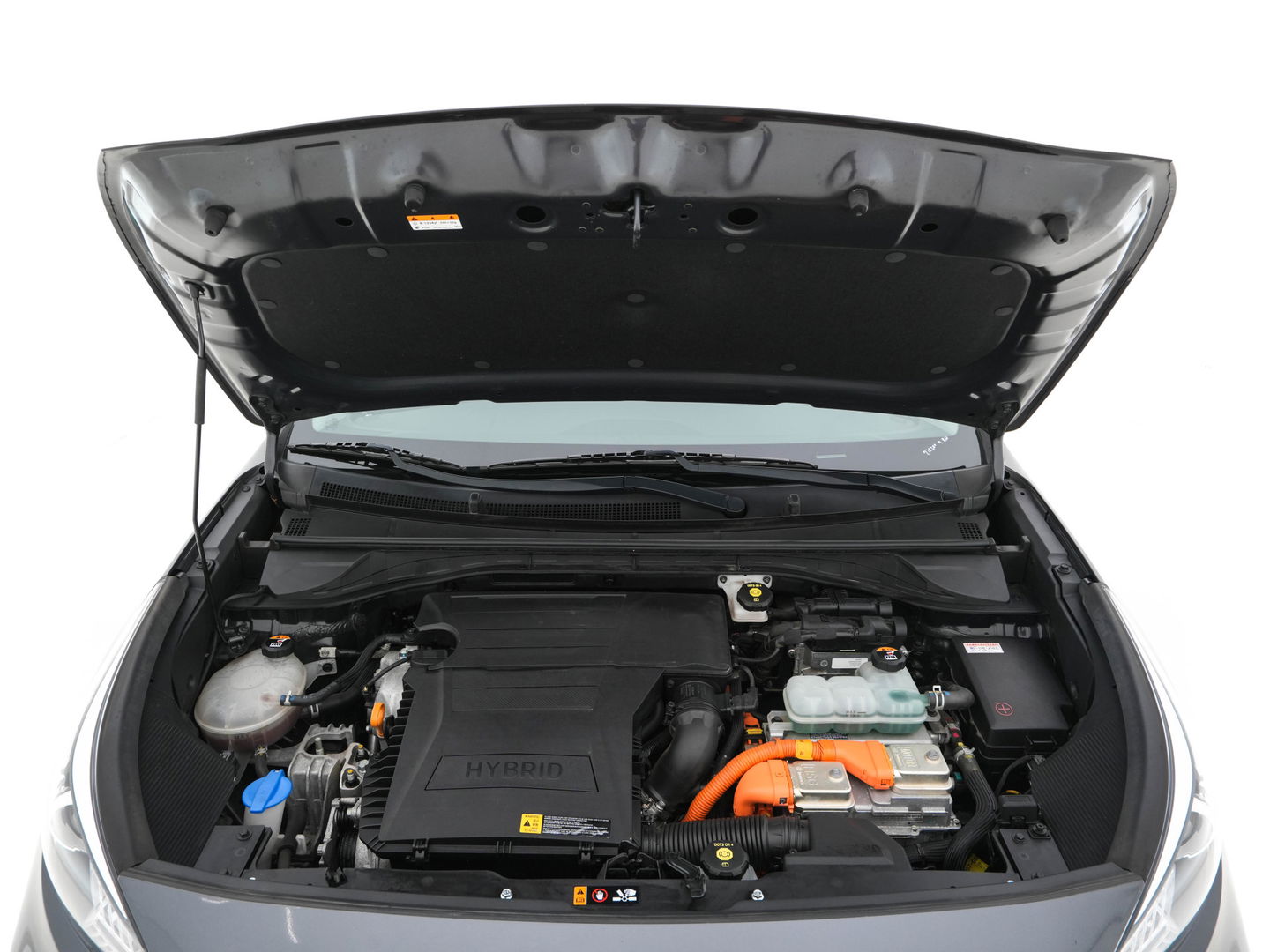 Kia Niro 1.6 GDi Hybrid DynamicLine (INCL-BTW) Aut. *ADAPTIVE-CRUISE | LEATHER-FABRIC | NAVI-FULLMAP | HEATED-COMFORTSEATS | CAMERA | DAB+ | KEYLESS | ECC | DIGI-COCKPIT | SHIFT-PADDLES | LANE-ASSIST | PDC | TOWBAR | 16''ALU*