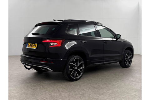Škoda Karoq 1.5 TSI ACT 150PK Sportline DSG Pano Sfeer Trekhaak LED Virtual Camera Carplay Clima Cruise Navi PDC 19"LMV