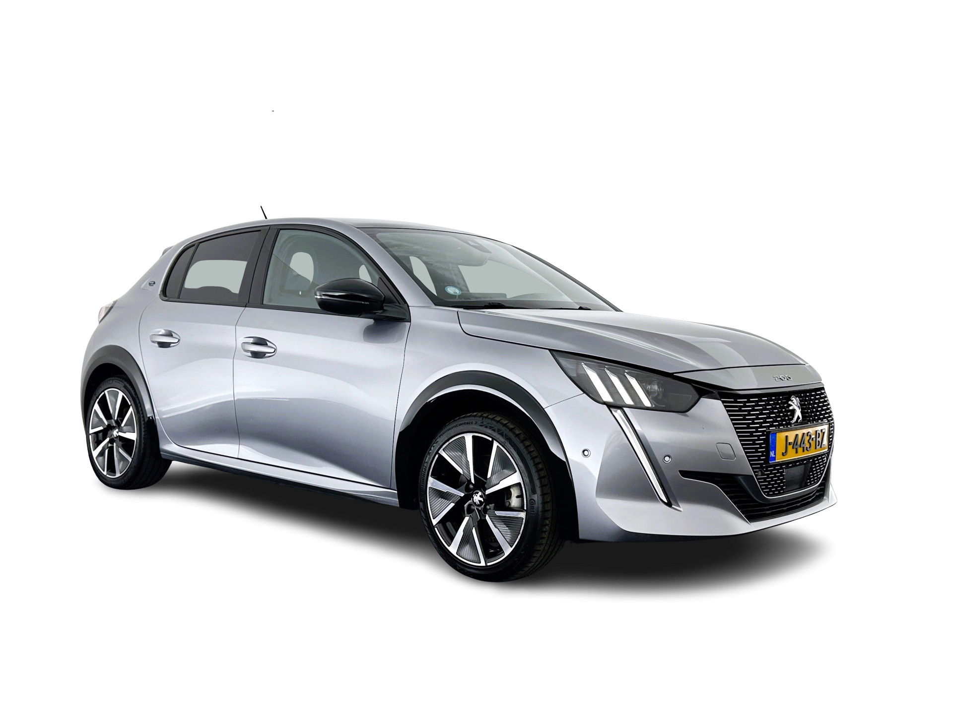Peugeot e-208 EV GT 350 50 kWh (INCL-BTW) *PANO | FULL-LED | DIGI-COCKPIT | BLINDSPOT | CAMERA | LEATHER-ALCANTARA | AMBIENT-LIGHT | NAVI-FULLMAP | LANE-ASSIST | KEYLESS | DAB | CCS-FASTLOADER | HEATED-SPORT-SEATS | 17"ALU