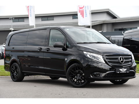 Mercedes-Benz Vito 116 CDI L3 Black Edition Camera, Cruise, Carplay, 164pk, LED, Automaat, Stoelverwarming, Trekhaak, Multimedia, Uniek!