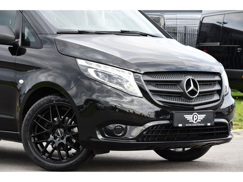 Mercedes-Benz Vito 116 CDI L3 Black Edition Camera, Cruise, Carplay, 164pk, LED, Automaat, Stoelverwarming, Trekhaak, Multimedia, Uniek!