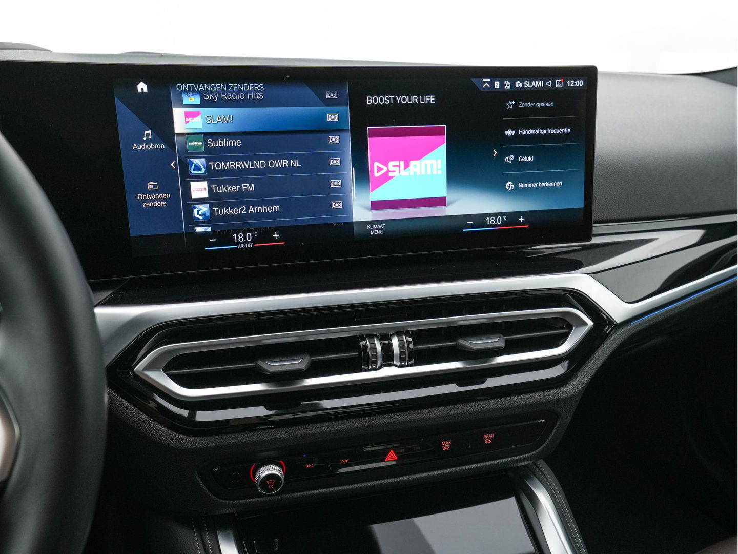 BMW i4 M50 High Executive 84 kWh M-Sportpack [ 3-Fase ] (INCL.BTW) Aut. *HEAD-UP | LUXURY-LEATHER | LASER-LIGHT | ADAPTIVE-CRUISE | HARMAN/KARDON | TOP-VIEW | SPORTSEATS | BLIND-SPOT | WIDE-SCREEN | KEYLESS | DAB+ | NAVI-FULLMAP | 19''ALU | TOWBAR