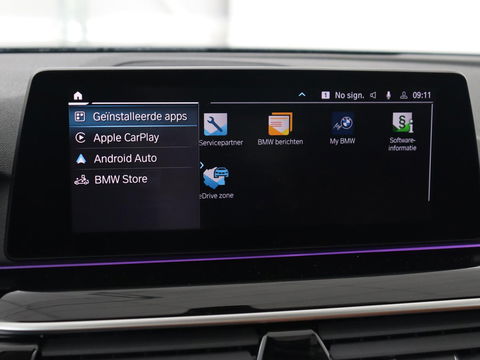 BMW 5 Serie 530e Executive | Panoramadak | Leder | Stoelverwarming | Adaptief LED | Carplay | Sfeerverlichting | Keyless | Camera | Achterbankverwarming | Navigatie