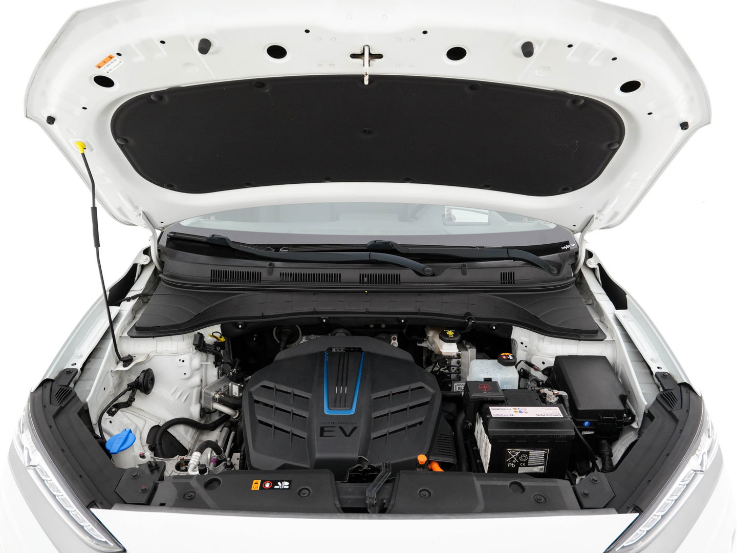 Hyundai KONA EV Premium 64 kWh (INCL-BTW) *PANO | FULL-LEATHER | KRELL-AUDIO | HEAD-UP | FULL-LED | NAVI-FULLMAP | DAB | ADAPT.CRUISE | KEYLESS | CAMERA | BLIND-SPOT | LANE-ASSIST | DIGI-COCKPIT | COMFORT-SEATS | 17''ALU*