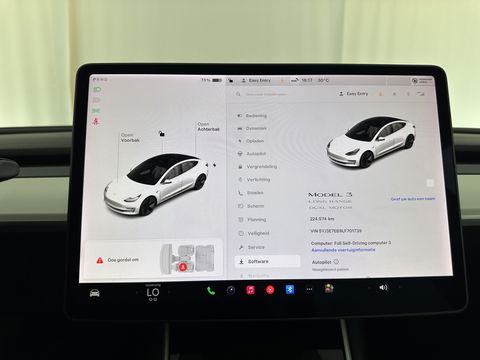 Tesla Model 3 Long Range AWD 75 kWh [ 3-Fase ] (INCL-BTW) Aut. *PANO | AUTO-PILOT | LUXURY-LEATHER | TOWBAR | KEYLESS | FULL-LED | MEMORY-PACK | SURROUND-VIEW | DAB | CARPLAY | DIGI-COCKPIT | LANE-ASSIST | COMFORT-SEATS | 18"ALU*
