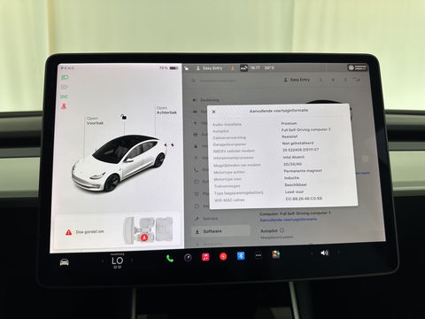 Tesla Model 3 Long Range AWD 75 kWh [ 3-Fase ] (INCL-BTW) Aut. *PANO | AUTO-PILOT | LUXURY-LEATHER | TOWBAR | KEYLESS | FULL-LED | MEMORY-PACK | SURROUND-VIEW | DAB | CARPLAY | DIGI-COCKPIT | LANE-ASSIST | COMFORT-SEATS | 18"ALU*
