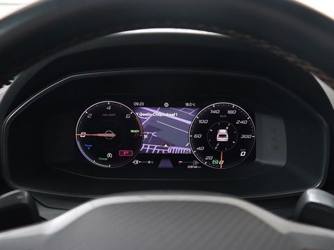 CUPRA Formentor 1.4 e-Hybrid | Carplay | Camera | Adaptive cruise | Sfeerverlichting | Keyless | Navigatie | Sportstoelen | Full LED | Petrol Blue Matt | PHEV | Plug-In
