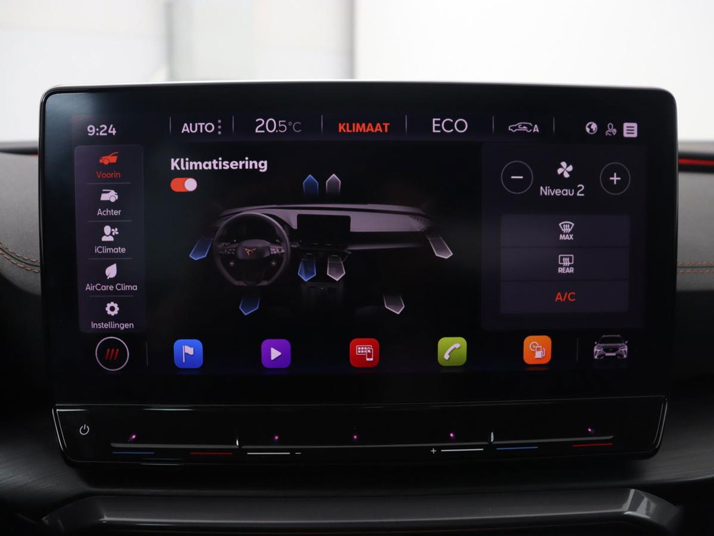 CUPRA Formentor 1.4 e-Hybrid | Carplay | Camera | Adaptive cruise | Sfeerverlichting | Keyless | Navigatie | Sportstoelen | Full LED | Petrol Blue Matt | PHEV | Plug-In