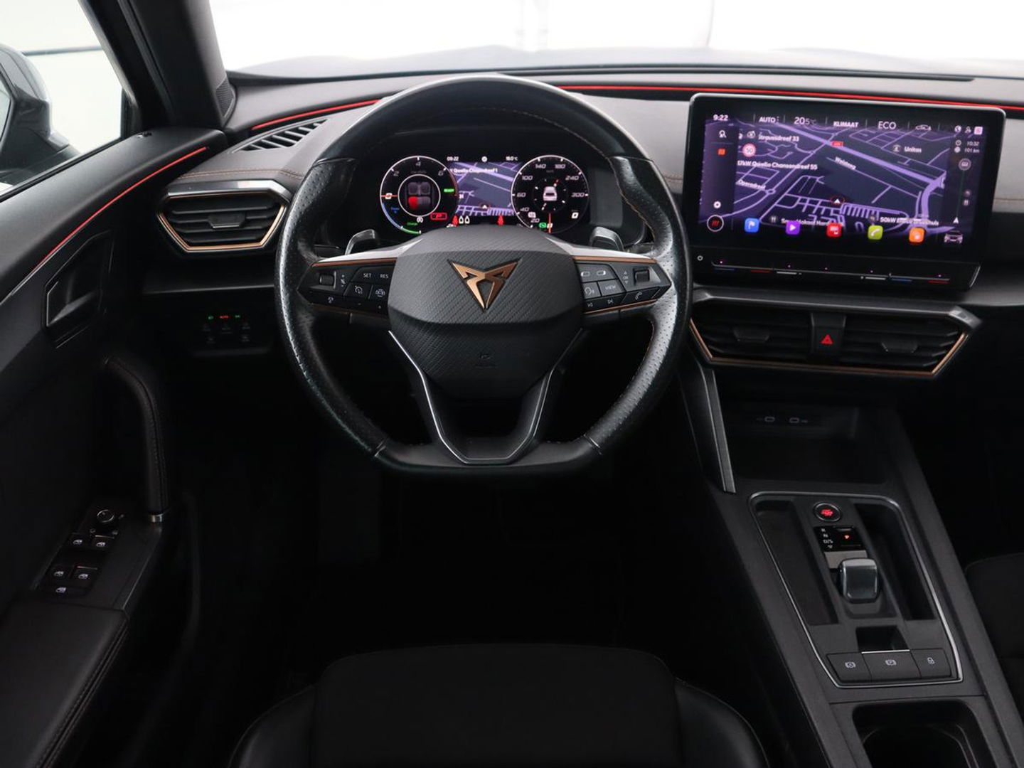 CUPRA Formentor 1.4 e-Hybrid | Carplay | Camera | Adaptive cruise | Sfeerverlichting | Keyless | Navigatie | Sportstoelen | Full LED | Petrol Blue Matt | PHEV | Plug-In