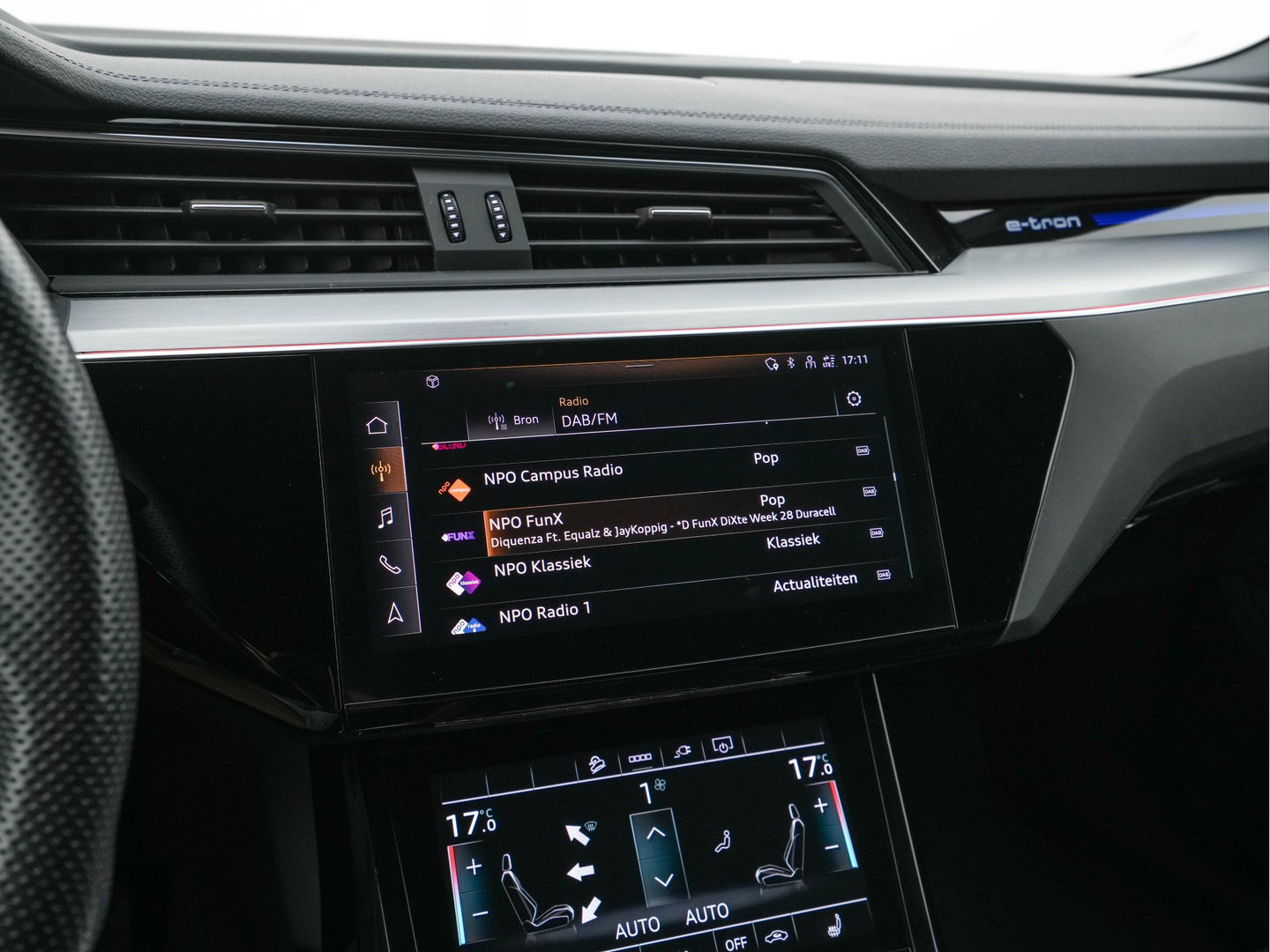 Audi e-tron Sportback 55 Quattro S-Line-edition 95 kWh [ 3-Fase ] (INCL-BTW) *DESIGN-LEATHER | FULL-LED | ADAPT.CRUISE | BANG&OLUFSEN-AUDIO | TOP-VIEW | MEMORY-PACK | BLIND-SPOT | KEYLESS | AMBIENT-LIGHT | AIR-SUSPENSION | HEATED-SPORTSEATS | DIGI-COCKPIT |