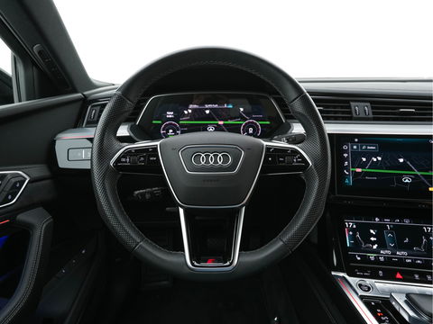 Audi e-tron Sportback 55 Quattro S-Line-edition 95 kWh [ 3-Fase ] (INCL-BTW) *DESIGN-LEATHER | FULL-LED | ADAPT.CRUISE | BANG&OLUFSEN-AUDIO | TOP-VIEW | MEMORY-PACK | BLIND-SPOT | KEYLESS | AMBIENT-LIGHT | AIR-SUSPENSION | HEATED-SPORTSEATS | DIGI-COCKPIT |