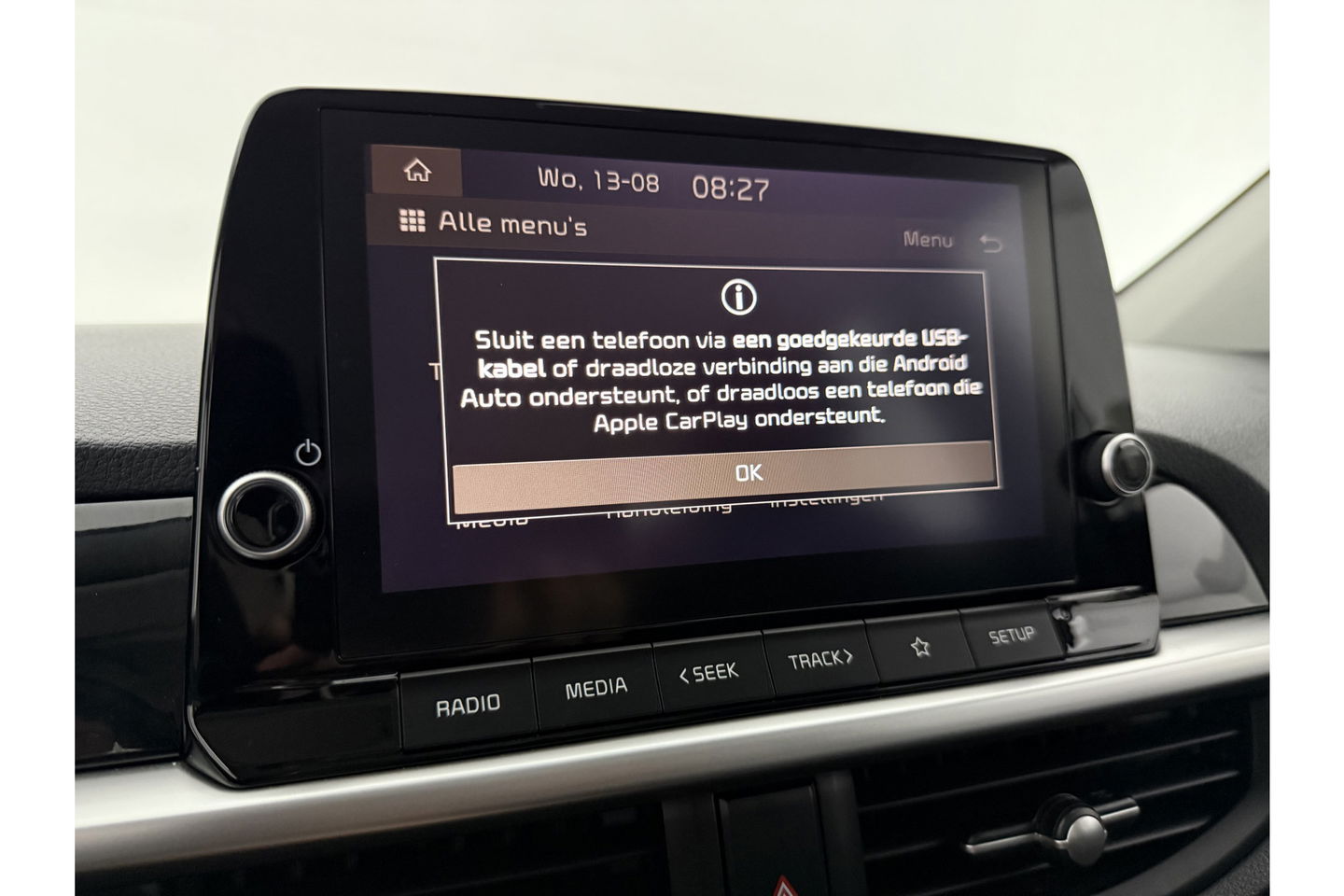 Kia Picanto 1.0 DPi DynamicLine Camera Carplay Airco Cruise 14''LMV