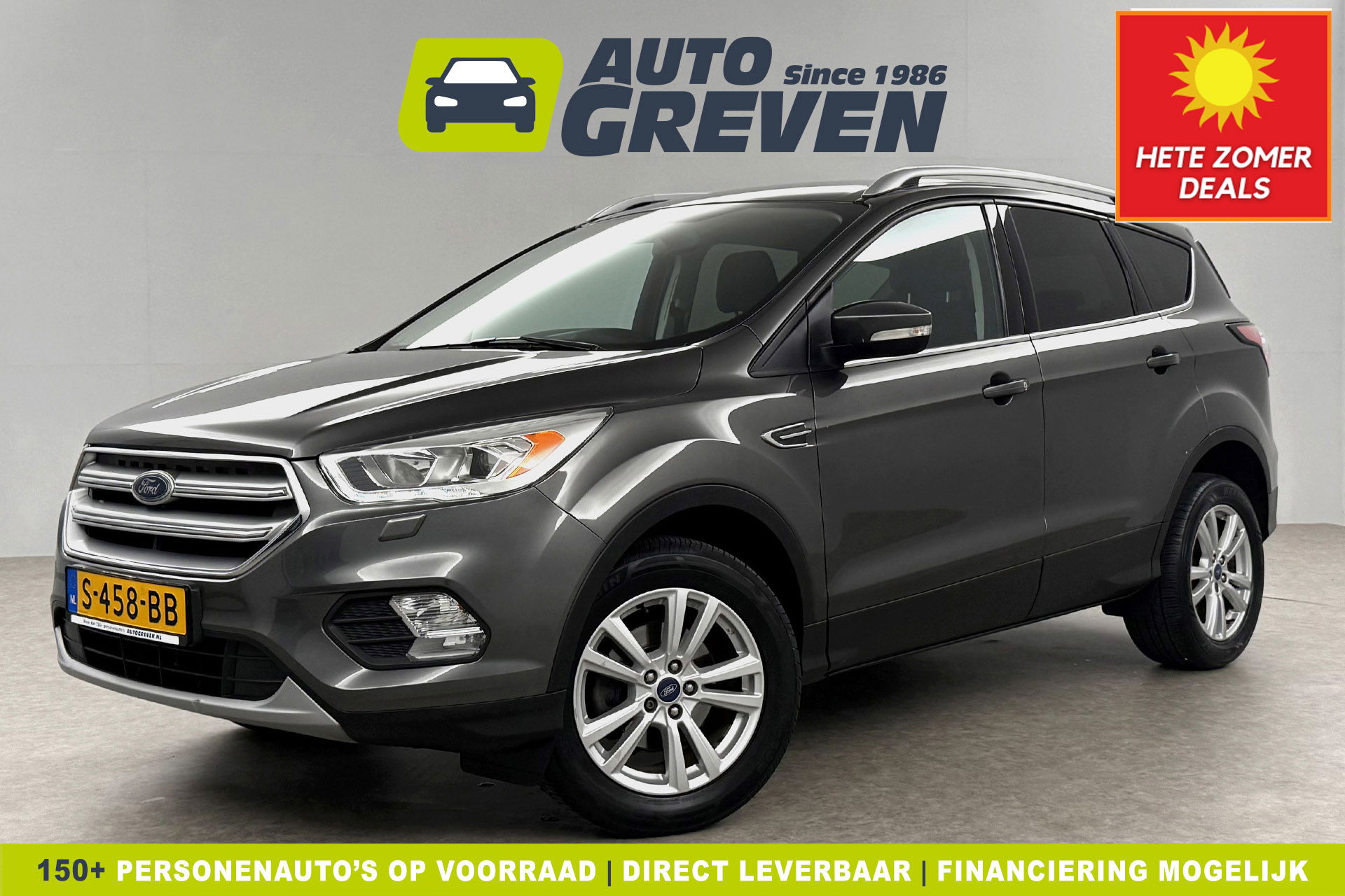 Ford Kuga 1.5 EcoBoost Titanium LED Clima Cruise Carplay Navigatie PDC 17"LMV
