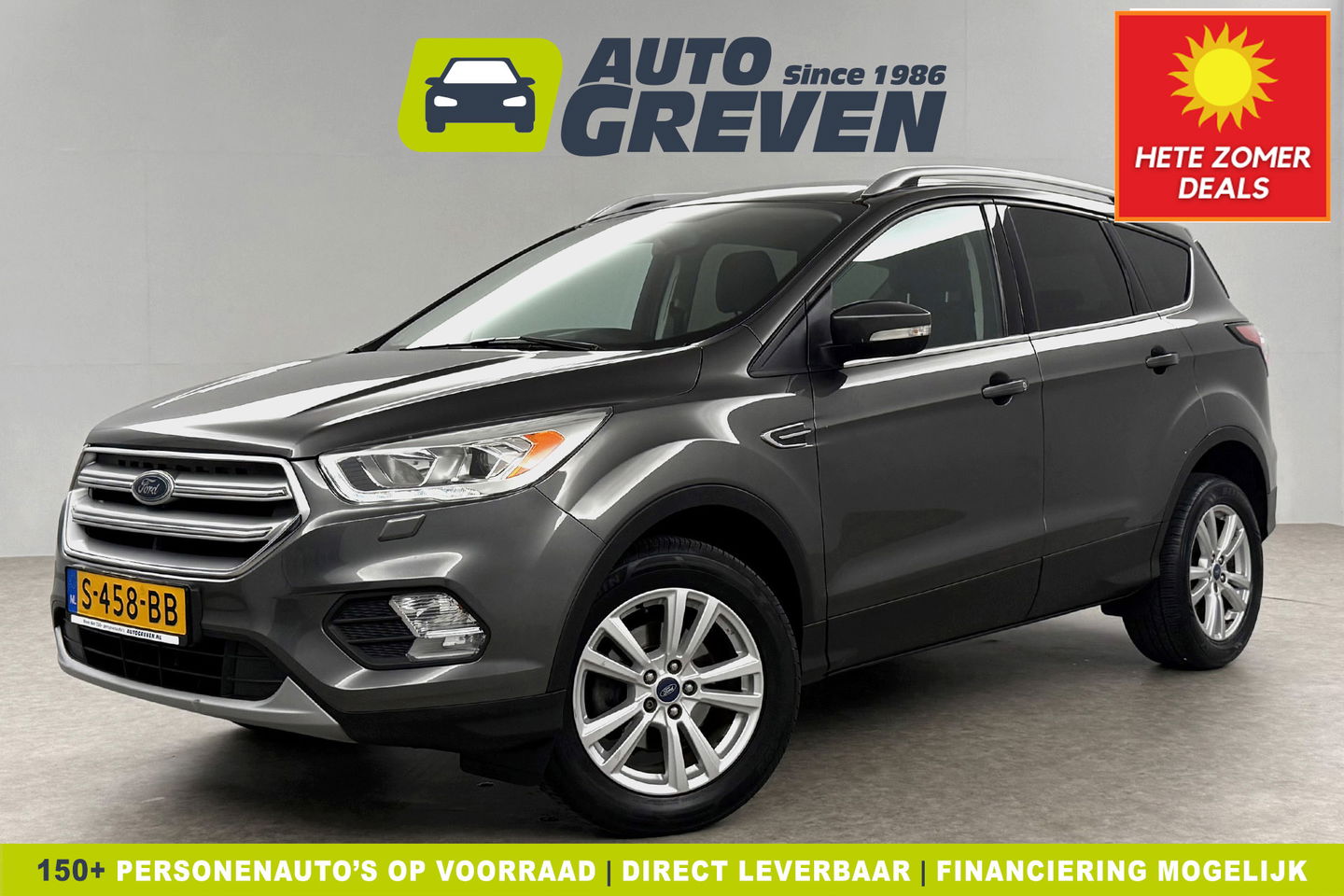 Ford Kuga 1.5 EcoBoost Titanium LED Clima Cruise Carplay Navigatie PDC 17"LMV
