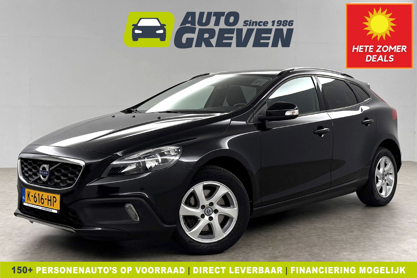 Volvo V40 1.6 T4 Cross Country 180PK Airco Cruise Navigatie Parkeersensoren 16"LMV