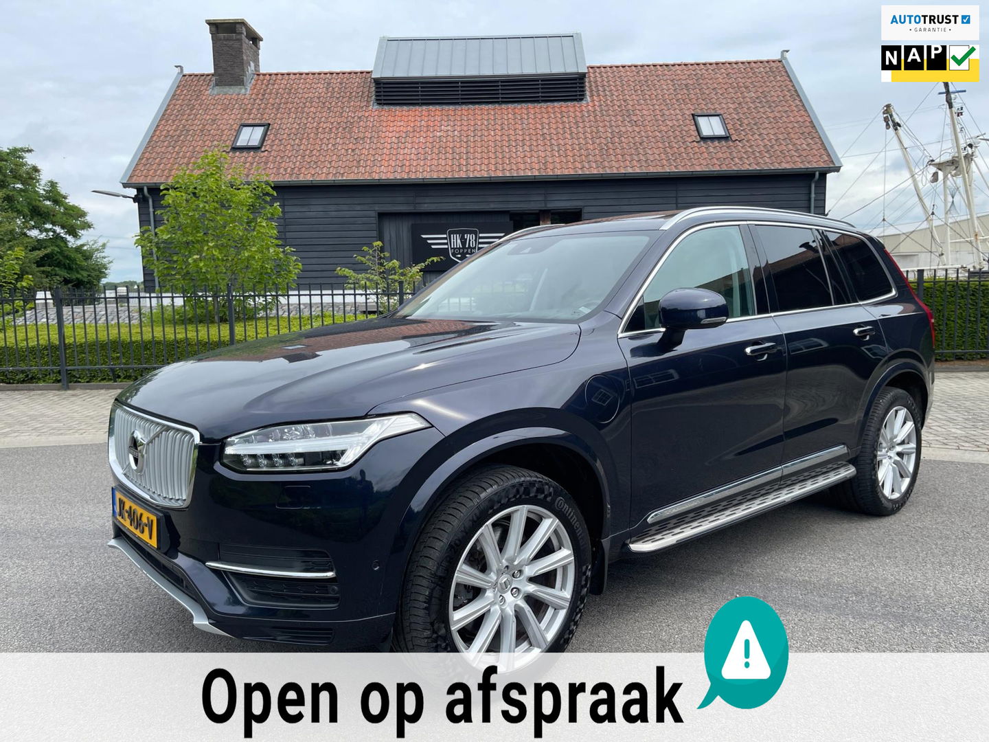Volvo XC90 2.0 T8 Twin Engine Plug in Hybride AWD Inscription 7-Pers Panoramdak B&W Luchtvering Trekhaak
