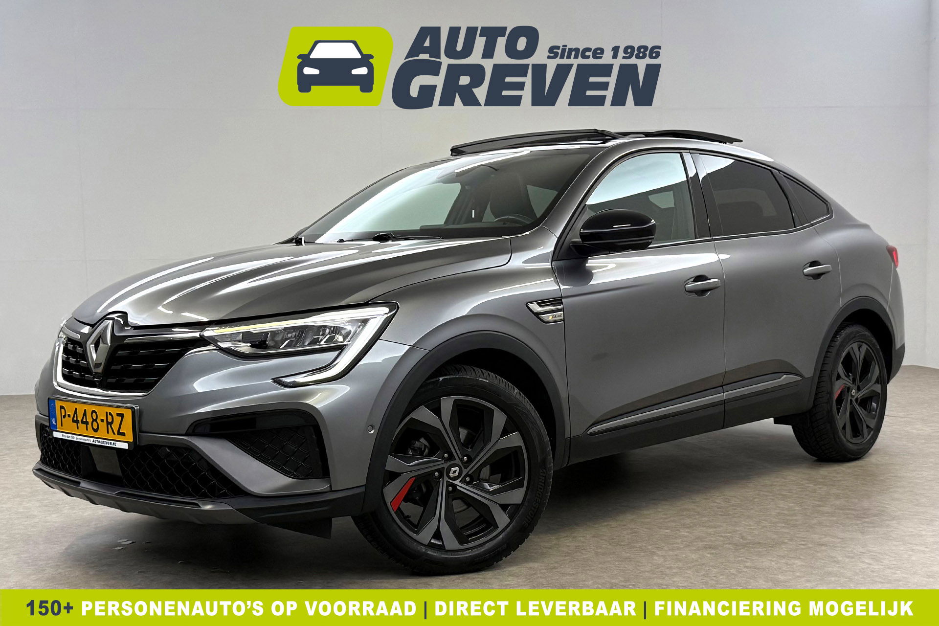 Renault Arkana 1.6 E-Tech Hybrid R.S. Line 360 Camera Pano ACC Virtual Carplay Cruise Clima LED Navi PDC 18"LMV