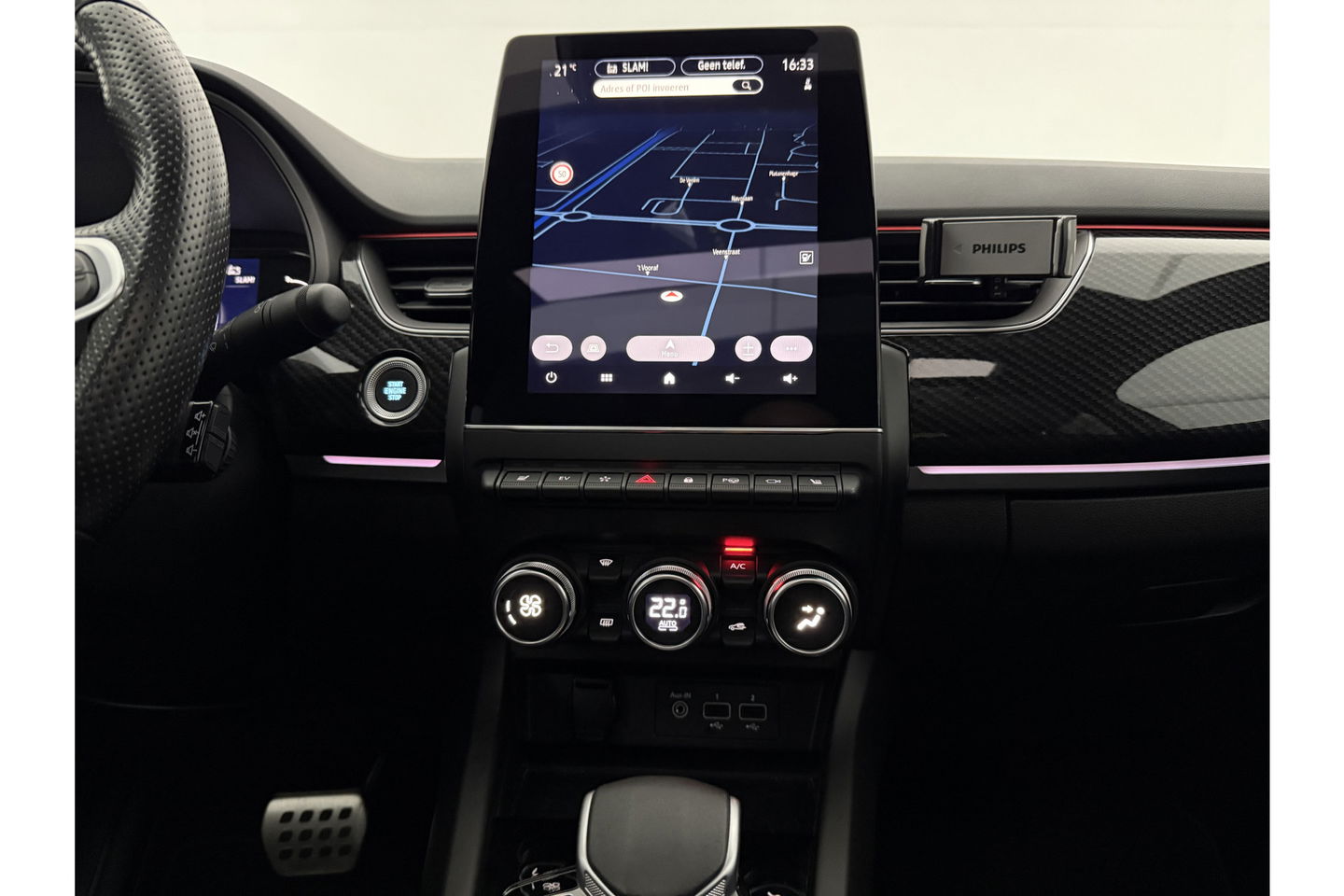 Renault Arkana 1.6 E-Tech Hybrid R.S. Line 360 Camera Pano ACC Virtual Carplay Cruise Clima LED Navi PDC 18"LMV