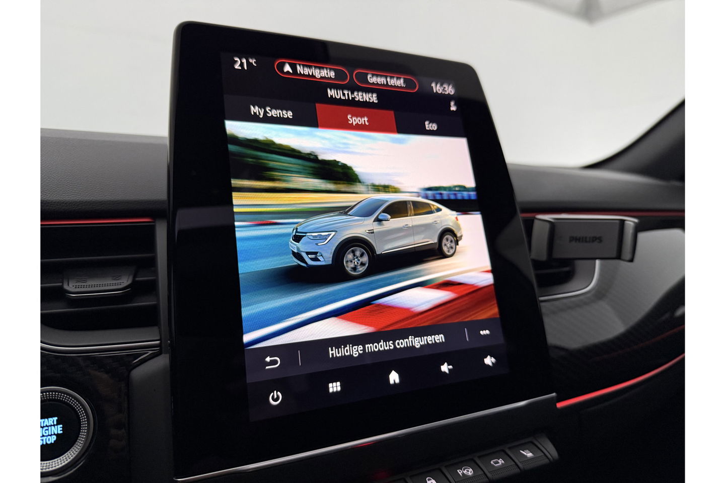 Renault Arkana 1.6 E-Tech Hybrid R.S. Line 360 Camera Pano ACC Virtual Carplay Cruise Clima LED Navi PDC 18"LMV