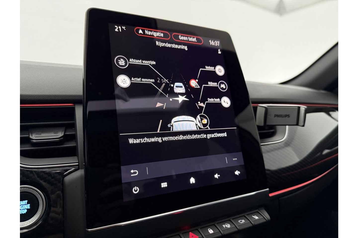 Renault Arkana 1.6 E-Tech Hybrid R.S. Line 360 Camera Pano ACC Virtual Carplay Cruise Clima LED Navi PDC 18"LMV