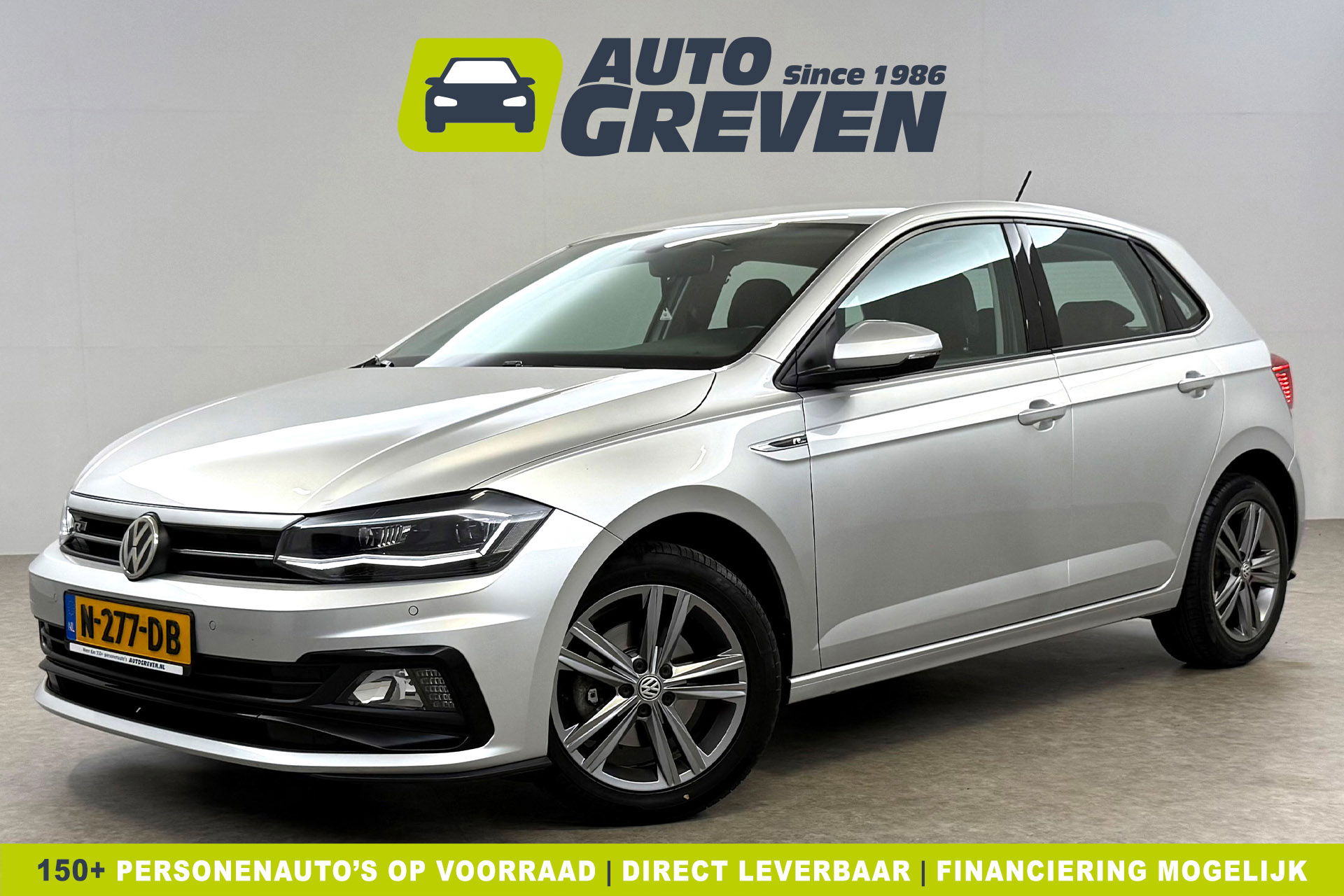 Volkswagen Polo 1.0 TSI R-line Clima Carplay Cruise Navigatie PDC 16"LMV