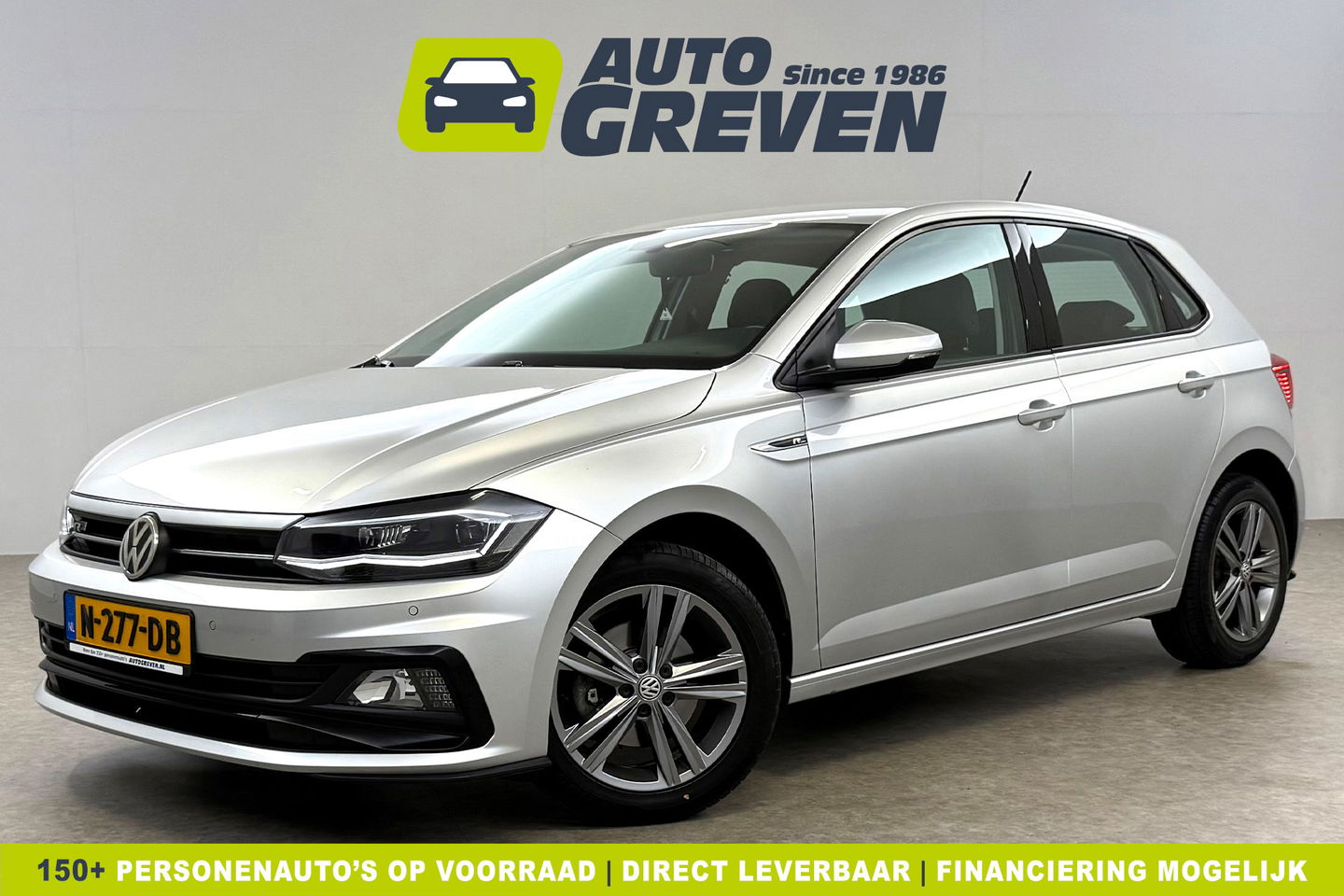 Volkswagen Polo 1.0 TSI R-line Clima Carplay Cruise Navigatie PDC 16"LMV
