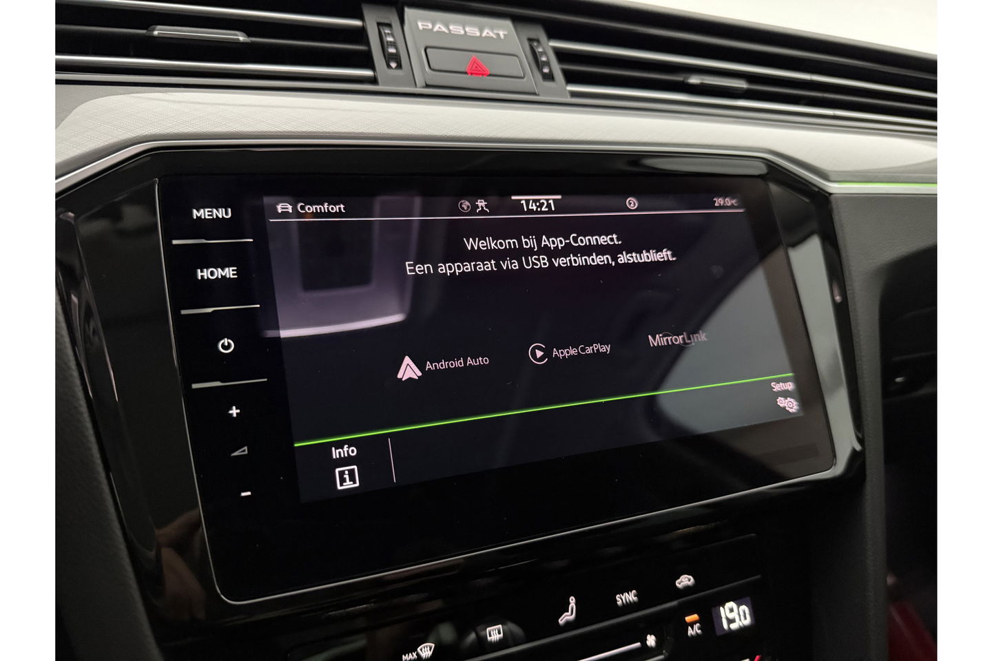 Volkswagen Passat 1.4 TSI 218PK PHEV GTE Pano Sfeer LED ACC Carplay Virtual Memory Head up Display Clima Navi PDC 17''LMV
