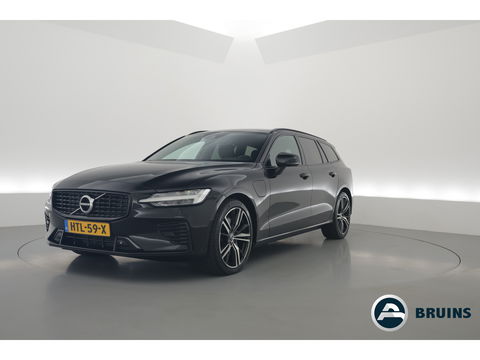 Volvo V60 2.0 T6 Recharge AWD R-Design | ACC | Blis | Trekhaak | H&K | Sportstoelen met mem. |