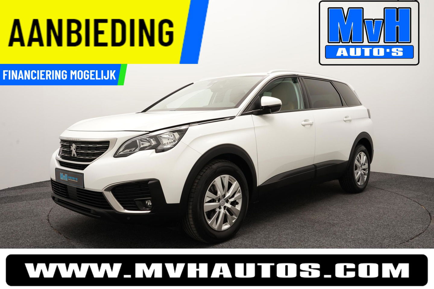 Peugeot 5008 1.2 PureTech Allure 7.Pers|NIEUW DB-RIEM|LEER|TREKH