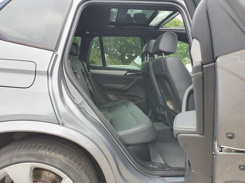 BMW X3 XDrive35d M-Sport-Pack [ MOTOR-DEFECT ] Aut. * PANO | NEVADA-FULL-LEATHER | BI-XENON | KEYLESS  | NAVI-FULLMAP | DAB | SHIFT-PADDLES | CRUISE | MEMORY-PACK | HEAD-UP | LANE-ASSIST | SPORT-SEATS | TOWBAR | 18"ALU*