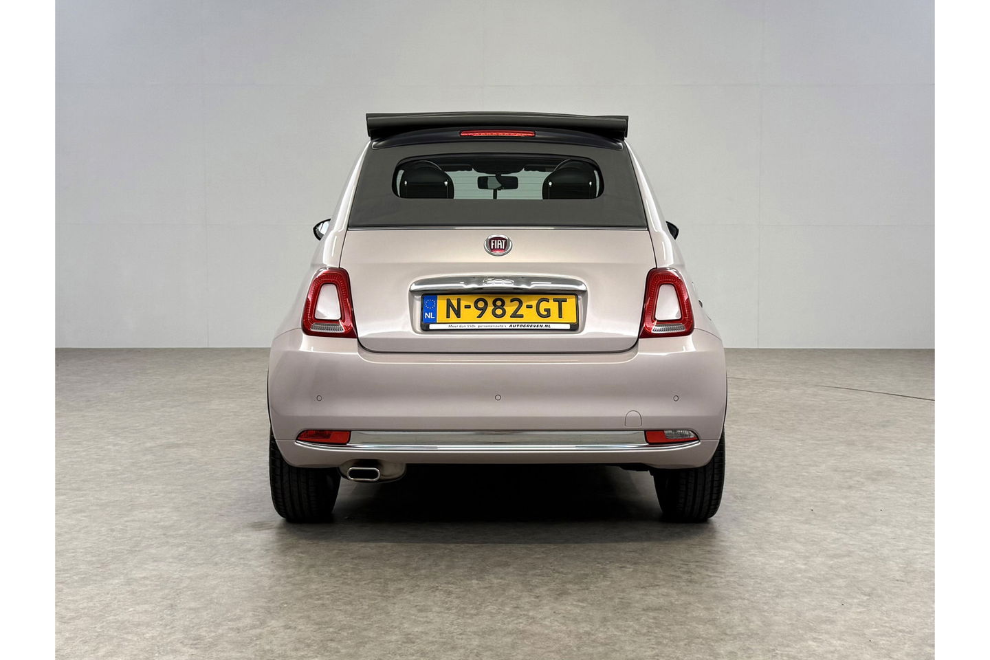 Fiat 500C 1.2 Lounge Cabriolet Clima Cruise Carplay Open Dak LED Leder PDC 16"LMV