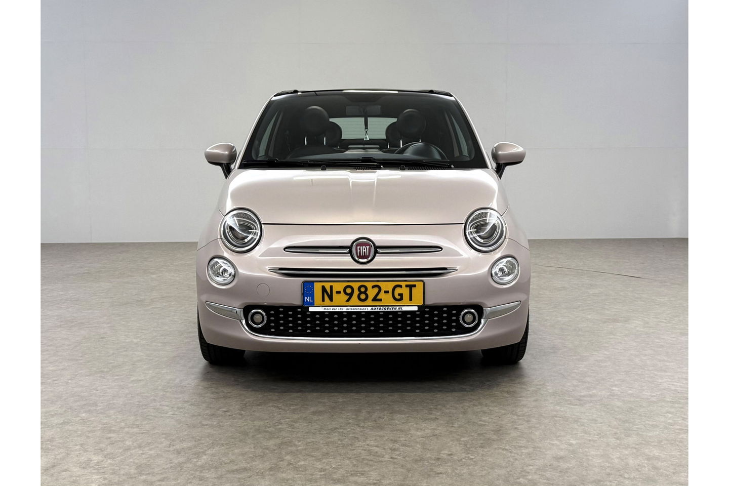 Fiat 500C 1.2 Lounge Cabriolet Clima Cruise Carplay Open Dak LED Leder PDC 16"LMV