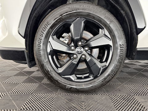 Toyota RAV4 2.5 Hybrid AWD Bi-Tone (INCL.BTW) *LEATHER | FULL-LED | ADAPTIVE-CRUISE | BLINDS-SPOT | TOP-VIEW | JBL-SOUND | KEYLESS | NAVI-FULLMAP | DAB+ | 18''ALU | TOWBAR*
