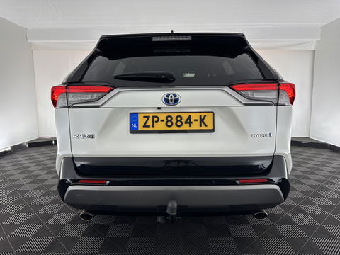 Toyota RAV4 2.5 Hybrid AWD Bi-Tone (INCL.BTW) *LEATHER | FULL-LED | ADAPTIVE-CRUISE | BLINDS-SPOT | TOP-VIEW | JBL-SOUND | KEYLESS | NAVI-FULLMAP | DAB+ | 18''ALU | TOWBAR*