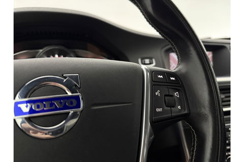 Volvo S60 2.0 T5 245PK R-Design LED Trekhaak Virtual Clima Cruise Navi Leder PDC 18''LMV